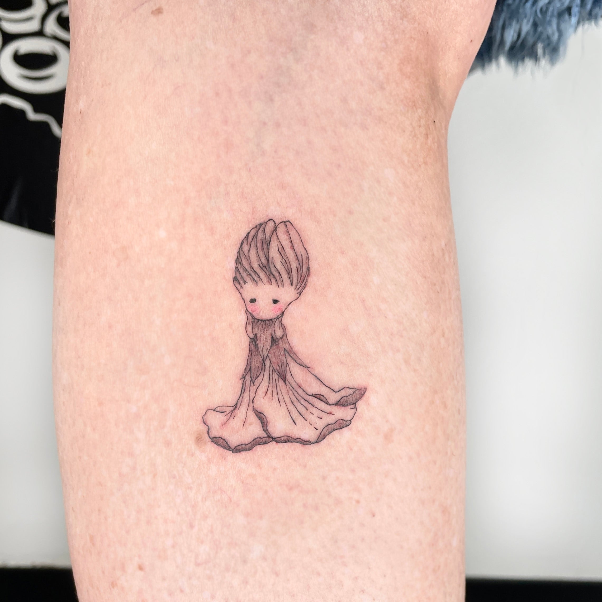 Hollyhocks Tattoo by BeetleBabe on DeviantArt