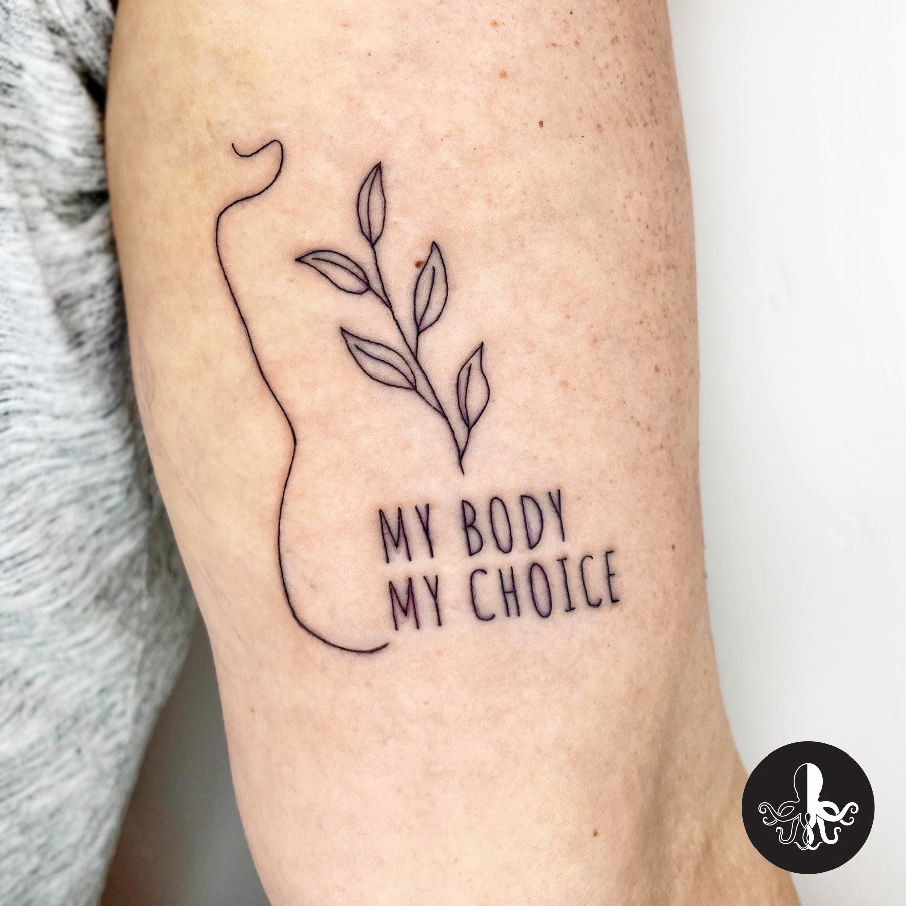 Share 72 my body my choice tattoo latest  ineteachers